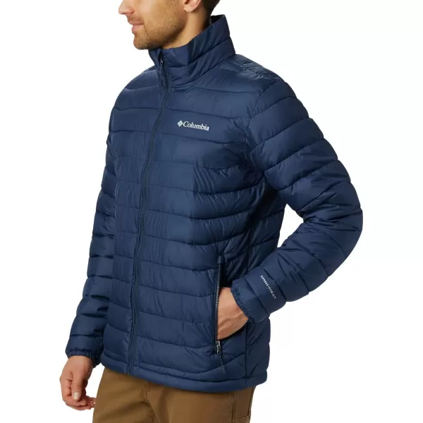 Columbia Mens Powder Lite JacketCollegiate Navy