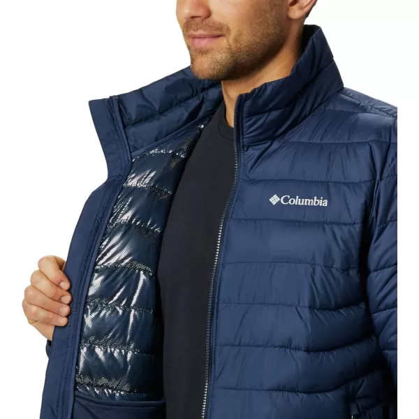 Columbia Mens Powder Lite JacketCollegiate Navy