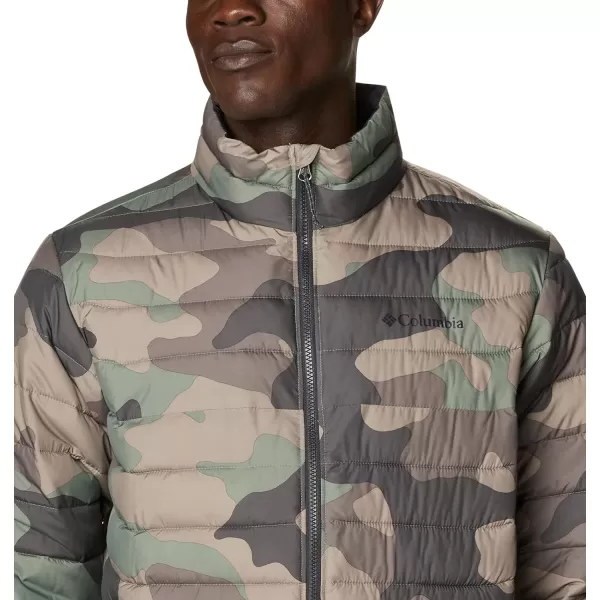 Columbia Mens Powder Lite JacketCypress Mod Camo Print