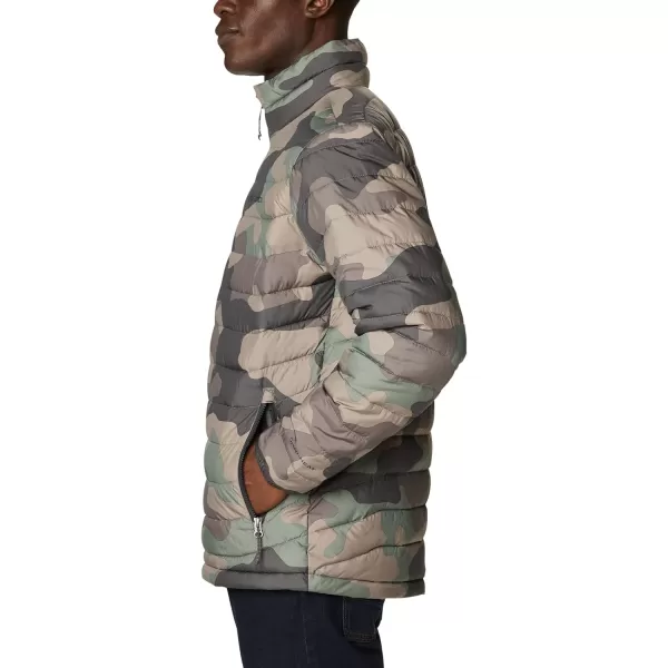 Columbia Mens Powder Lite JacketCypress Mod Camo Print