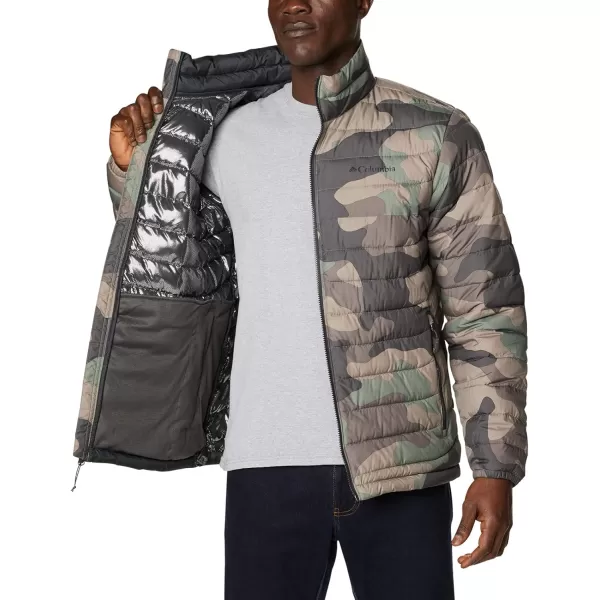 Columbia Mens Powder Lite JacketCypress Mod Camo Print