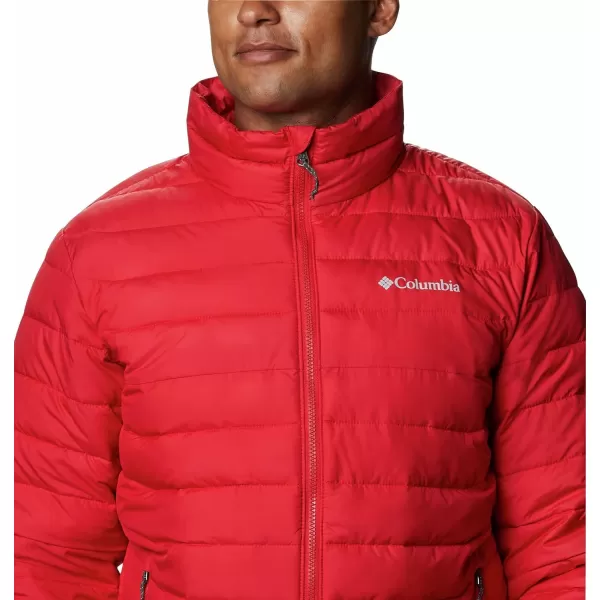 Columbia Mens Powder Lite JacketDeep Marine Heather