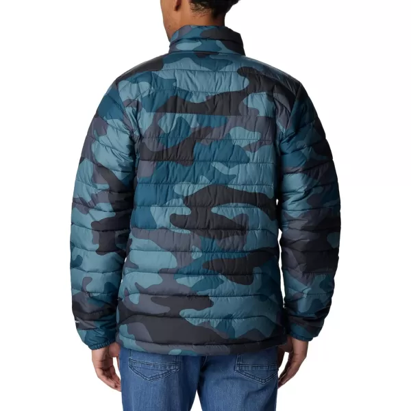 Columbia Mens Powder Lite JacketMetal Mod Camo Print