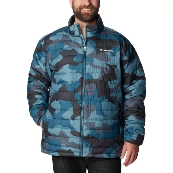 Columbia Mens Powder Lite JacketMetal Mod Camo Print