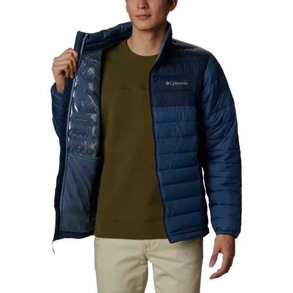 Columbia Mens Powder Lite JacketNight Tide  Collegiate Navy