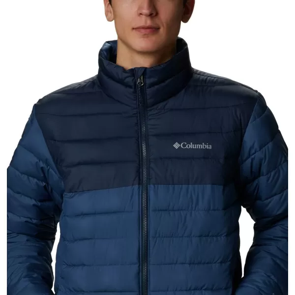 Columbia Mens Powder Lite JacketNight Tide  Collegiate Navy