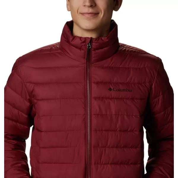 Columbia Mens Powder Lite JacketRed Jasper