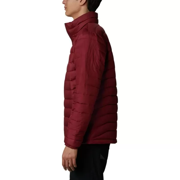 Columbia Mens Powder Lite JacketRed Jasper