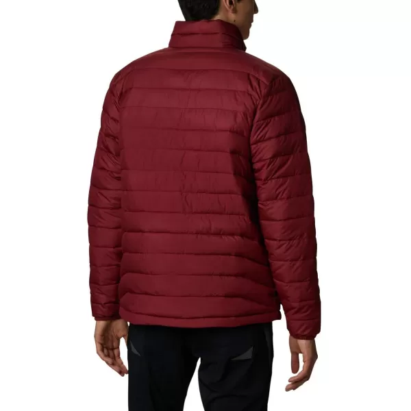 Columbia Mens Powder Lite JacketRed Jasper