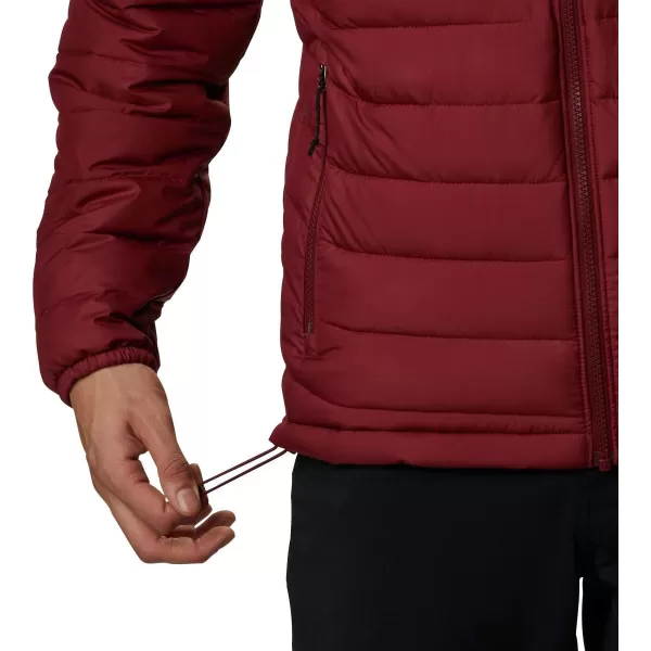 Columbia Mens Powder Lite JacketRed Jasper