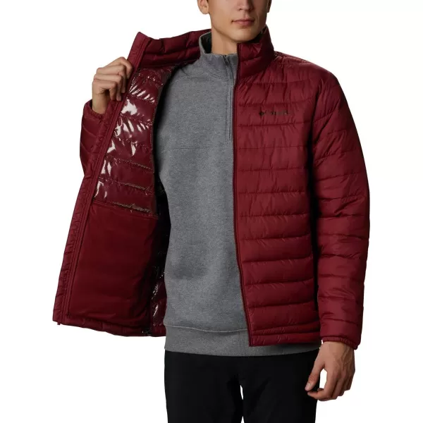 Columbia Mens Powder Lite JacketRed Jasper