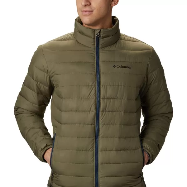 Columbia Mens Powder Lite JacketStone Green