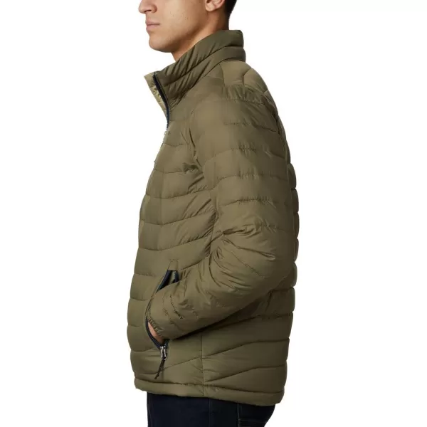 Columbia Mens Powder Lite JacketStone Green