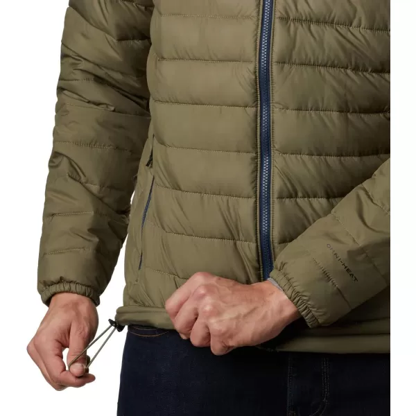 Columbia Mens Powder Lite JacketStone Green