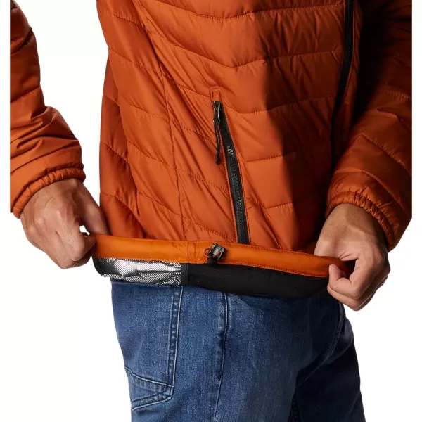Columbia Mens Powder Lite JacketWarm CopperBlack