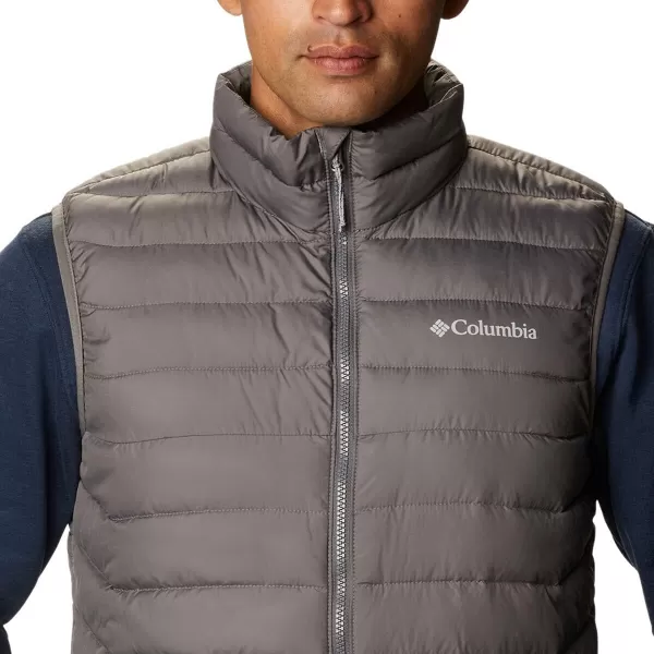 Columbia Mens Powder Lite VestCity Grey