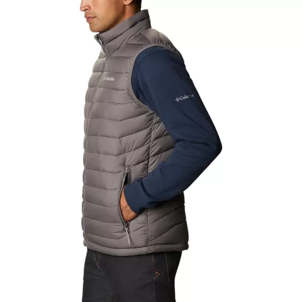 Columbia Mens Powder Lite VestCity Grey