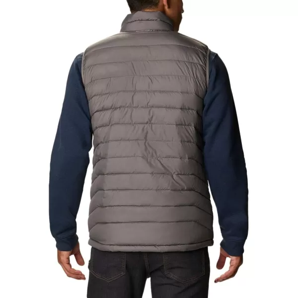 Columbia Mens Powder Lite VestCity Grey