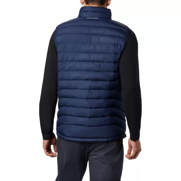 Columbia Mens Powder Lite VestCollegiate Navy