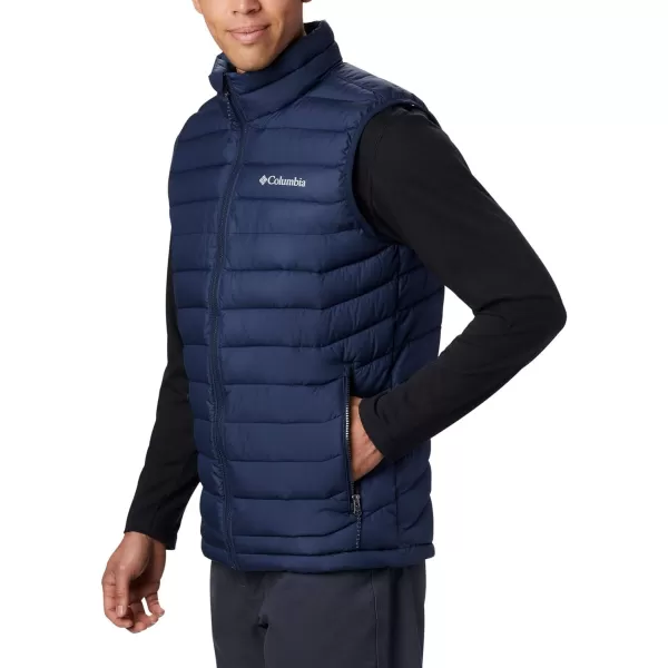 Columbia Mens Powder Lite VestCollegiate Navy