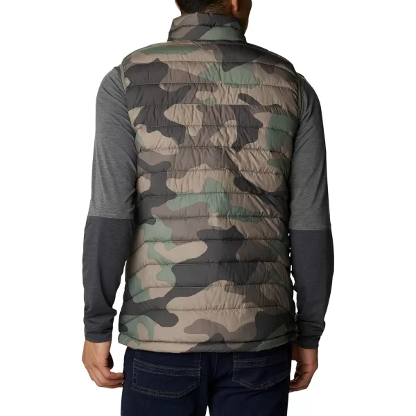 Columbia Mens Powder Lite VestCypress Mod Camo Print