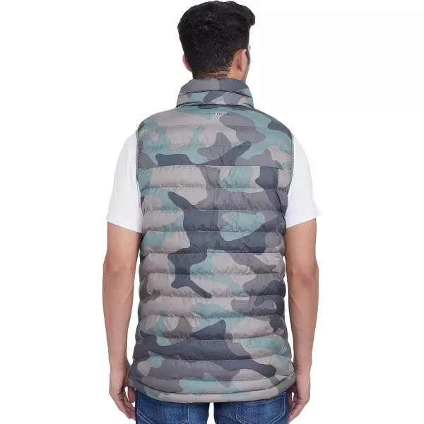 Columbia Mens Powder Lite VestCypress Mod Camo Print