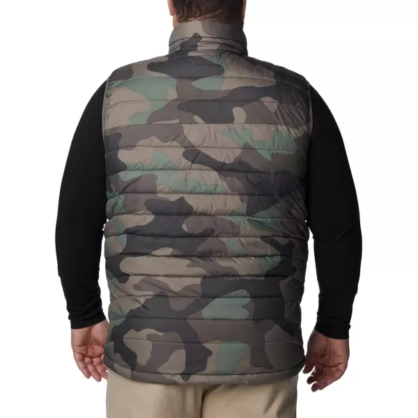 Columbia Mens Powder Lite VestCypress Mod Camo Print