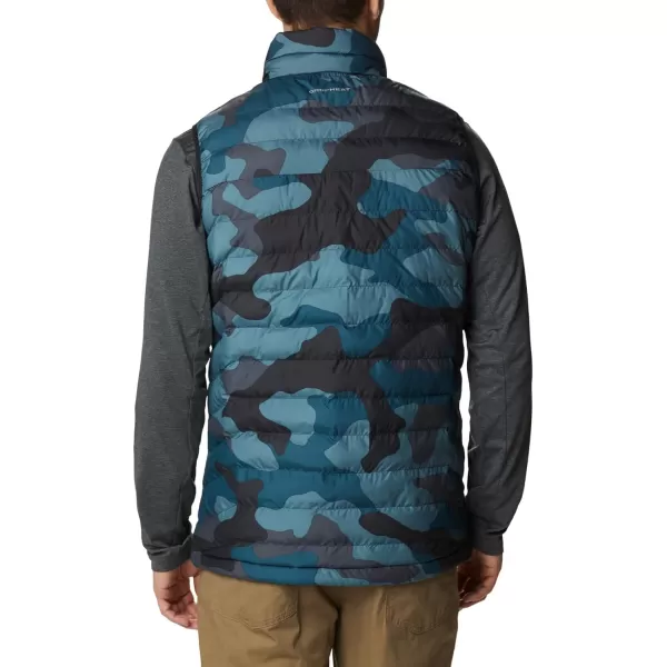 Columbia Mens Powder Lite VestMetal Mod Camo Print