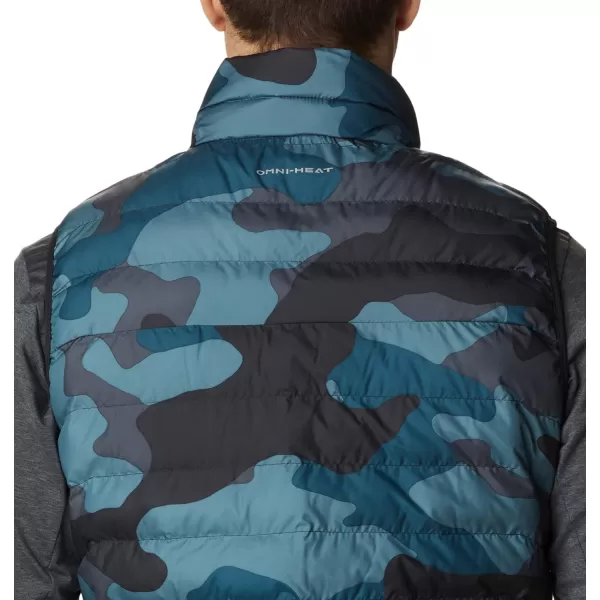 Columbia Mens Powder Lite VestMetal Mod Camo Print