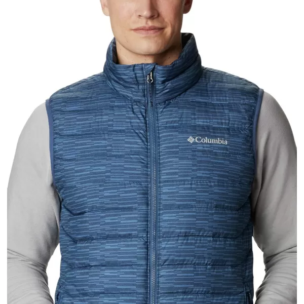 Columbia Mens Powder Lite VestNight Tide Columns