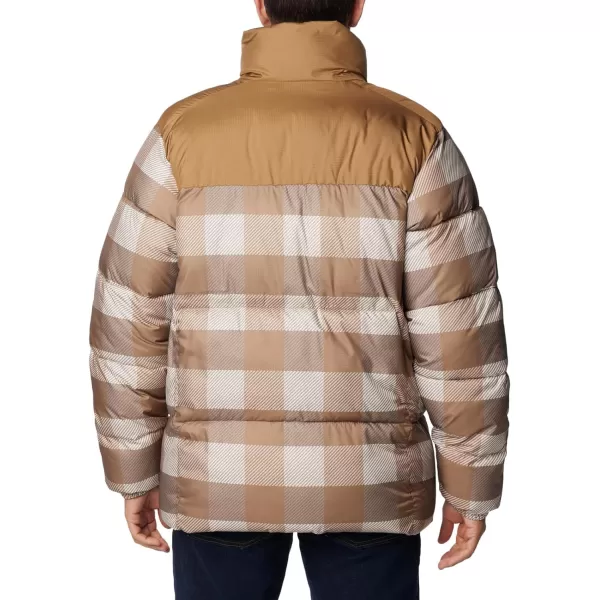 Columbia Mens Puffect Ii JacketDelta Check Multi Print Delta