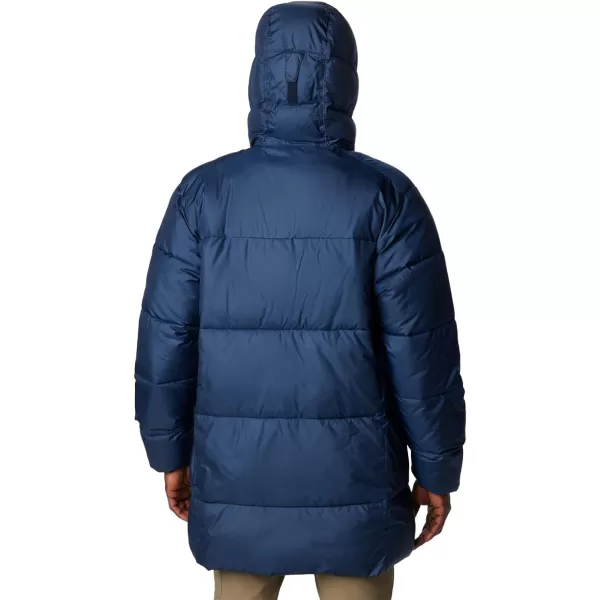 Columbia Mens Puffect ParkaCollegiate Navy