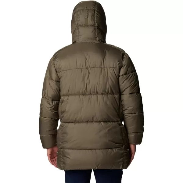 Columbia Mens Puffect ParkaStone Green