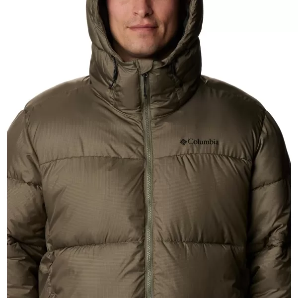 Columbia Mens Puffect ParkaStone Green