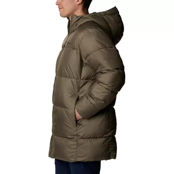 Columbia Mens Puffect ParkaStone Green