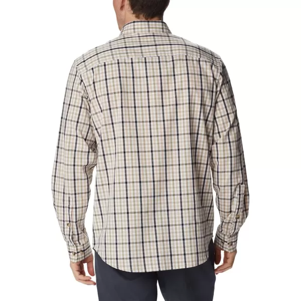 Columbia Mens Rapid Rivers Ii Long Sleeve ShirtAncient Fossil Gingham