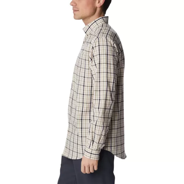 Columbia Mens Rapid Rivers Ii Long Sleeve ShirtAncient Fossil Gingham