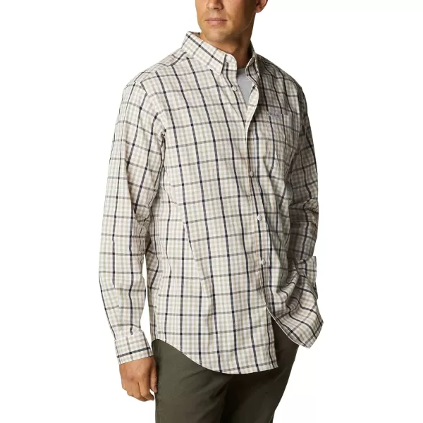 Columbia Mens Rapid Rivers Ii Long Sleeve ShirtAncient Fossil Multi Gingham Black