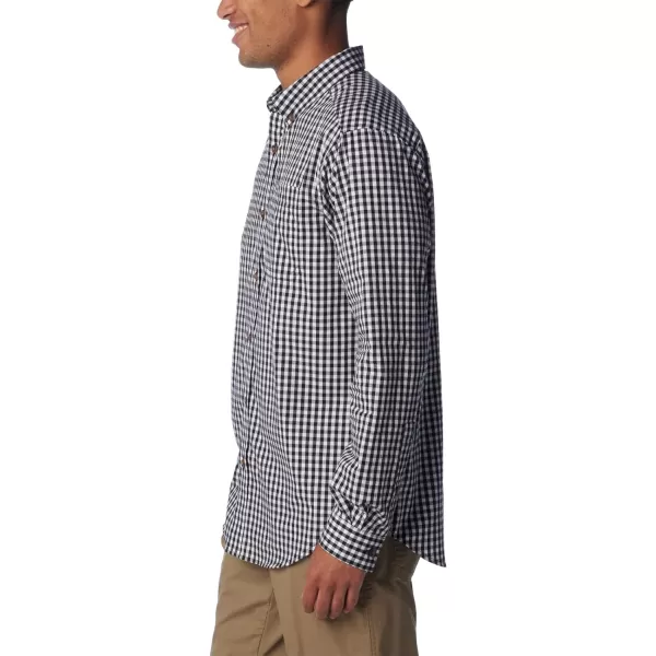 Columbia Mens Rapid Rivers Ii Long Sleeve ShirtBlack Everyday Gingham