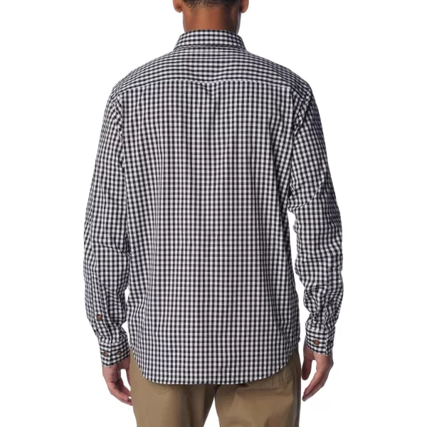 Columbia Mens Rapid Rivers Ii Long Sleeve ShirtBlack Everyday Gingham