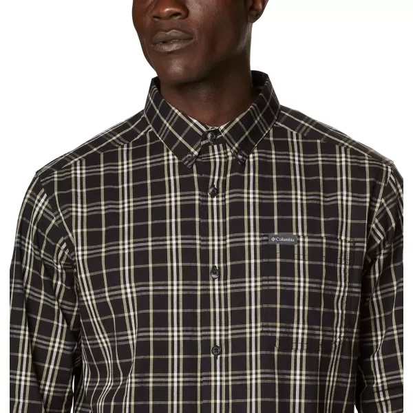 Columbia Mens Rapid Rivers Ii Long Sleeve ShirtBlack Tartan Grid