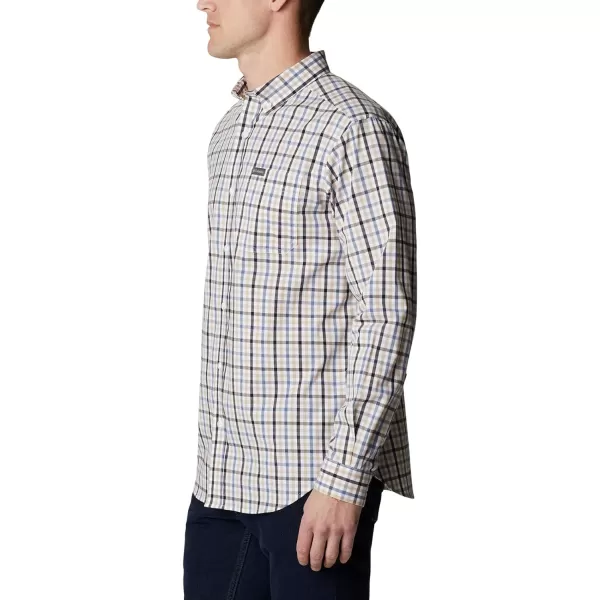 Columbia Mens Rapid Rivers Ii Long Sleeve ShirtBluestone Multi Gingham