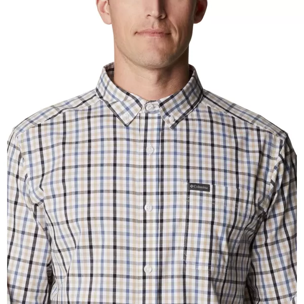 Columbia Mens Rapid Rivers Ii Long Sleeve ShirtBluestone Multi Gingham