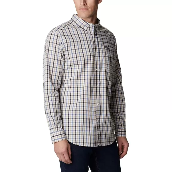 Columbia Mens Rapid Rivers Ii Long Sleeve ShirtBluestone Multi Gingham