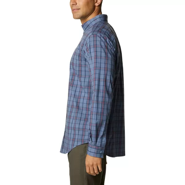 Columbia Mens Rapid Rivers Ii Long Sleeve ShirtBluestone Tartan Grid