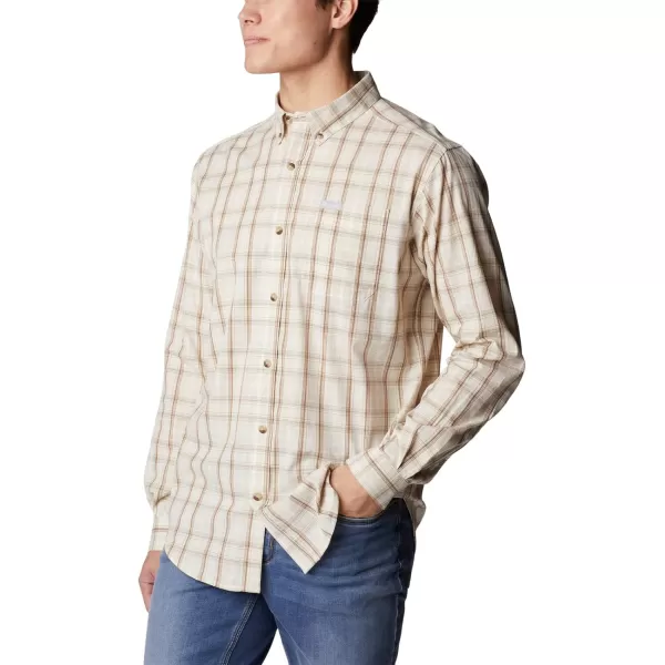 Columbia Mens Rapid Rivers Ii Long Sleeve ShirtChalk Soft Ombre