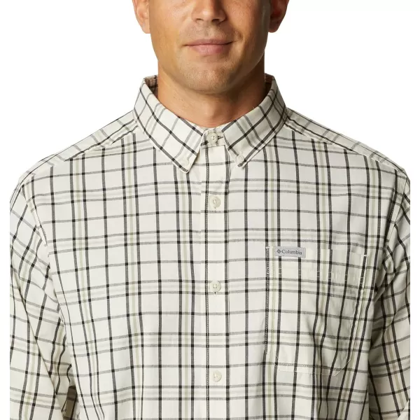 Columbia Mens Rapid Rivers Ii Long Sleeve ShirtChalk Tartan Grid