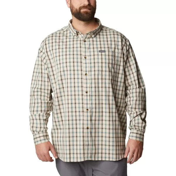 Columbia Mens Rapid Rivers Ii Long Sleeve ShirtCordovan Multi Gingham