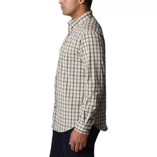 Columbia Mens Rapid Rivers Ii Long Sleeve ShirtCordovan Multi Gingham