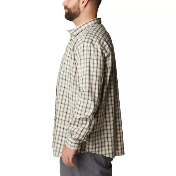 Columbia Mens Rapid Rivers Ii Long Sleeve ShirtCordovan Multi Gingham